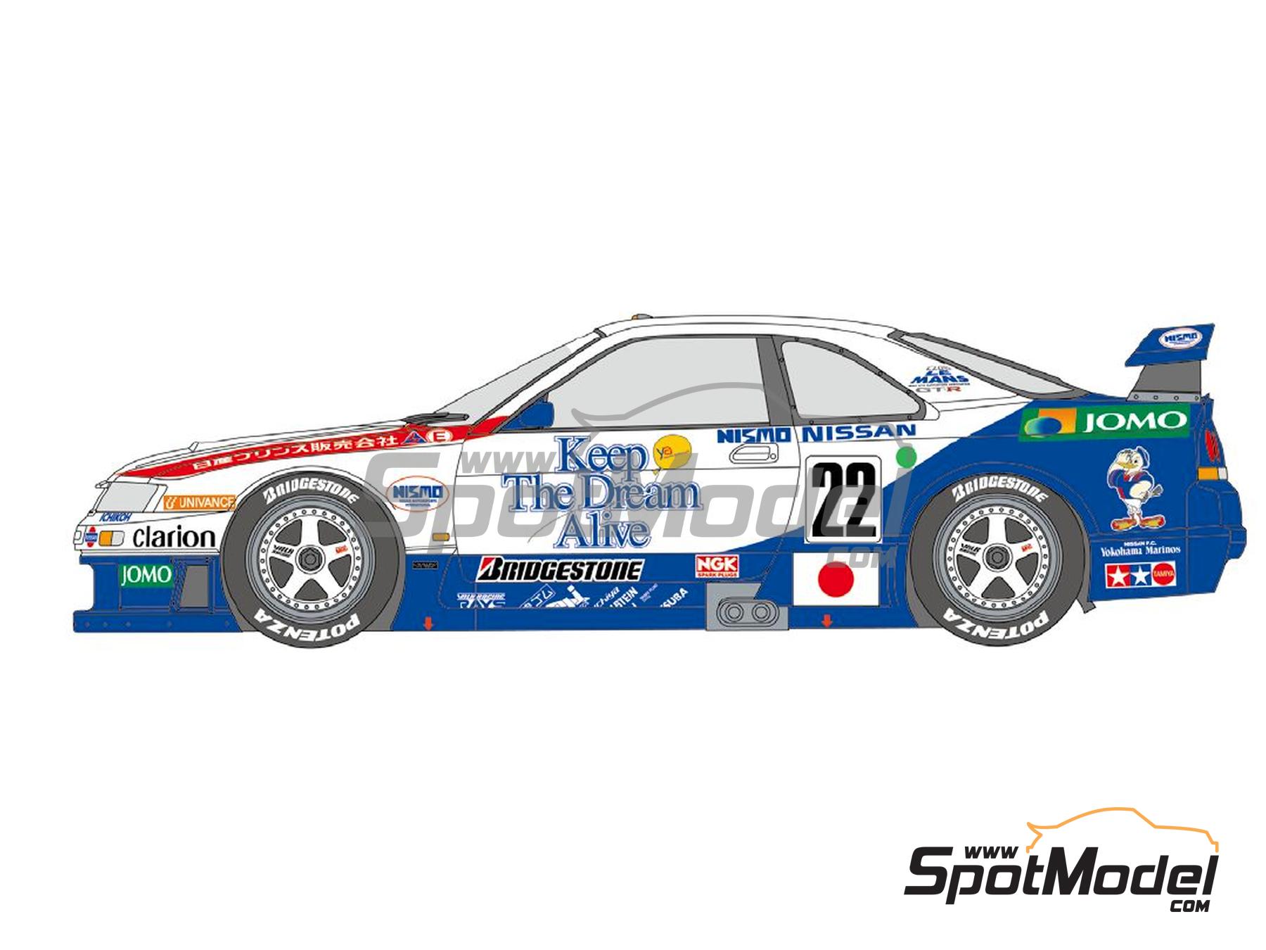 Shunko Models SHK-D496: Marking / livery 1/24 scale - Nissan